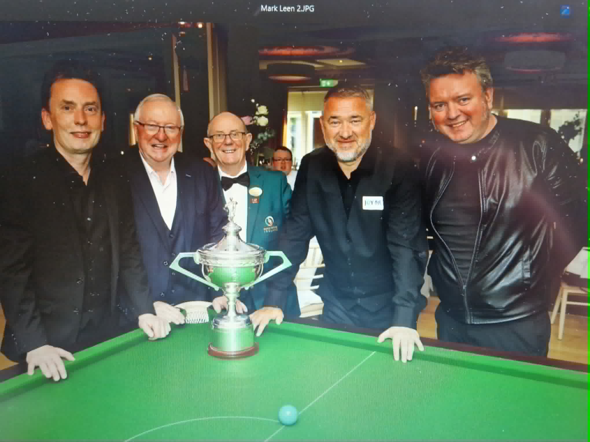 Celebrity encounter photograph