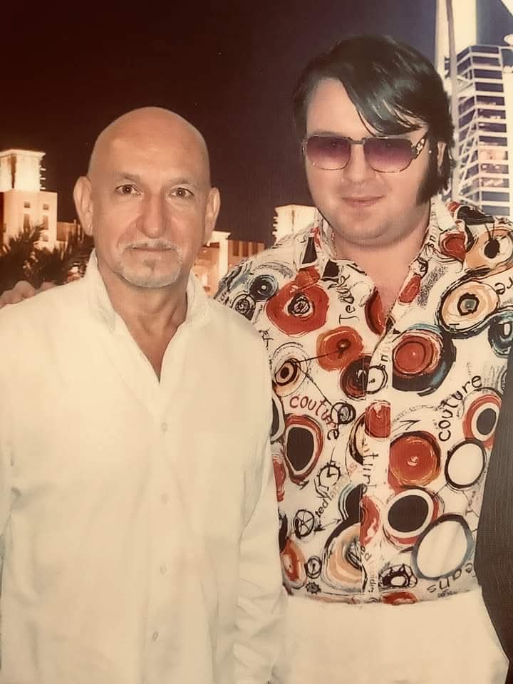 Celebrity encounter photograph