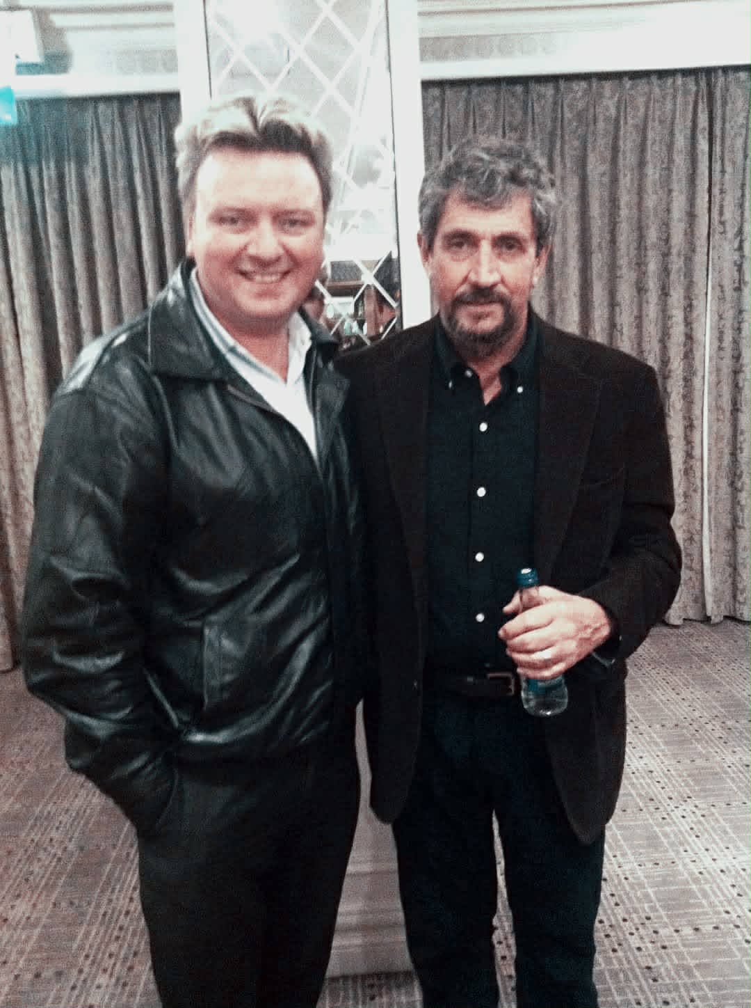 Celebrity encounter photograph