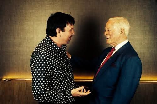 Celebrity encounter photograph
