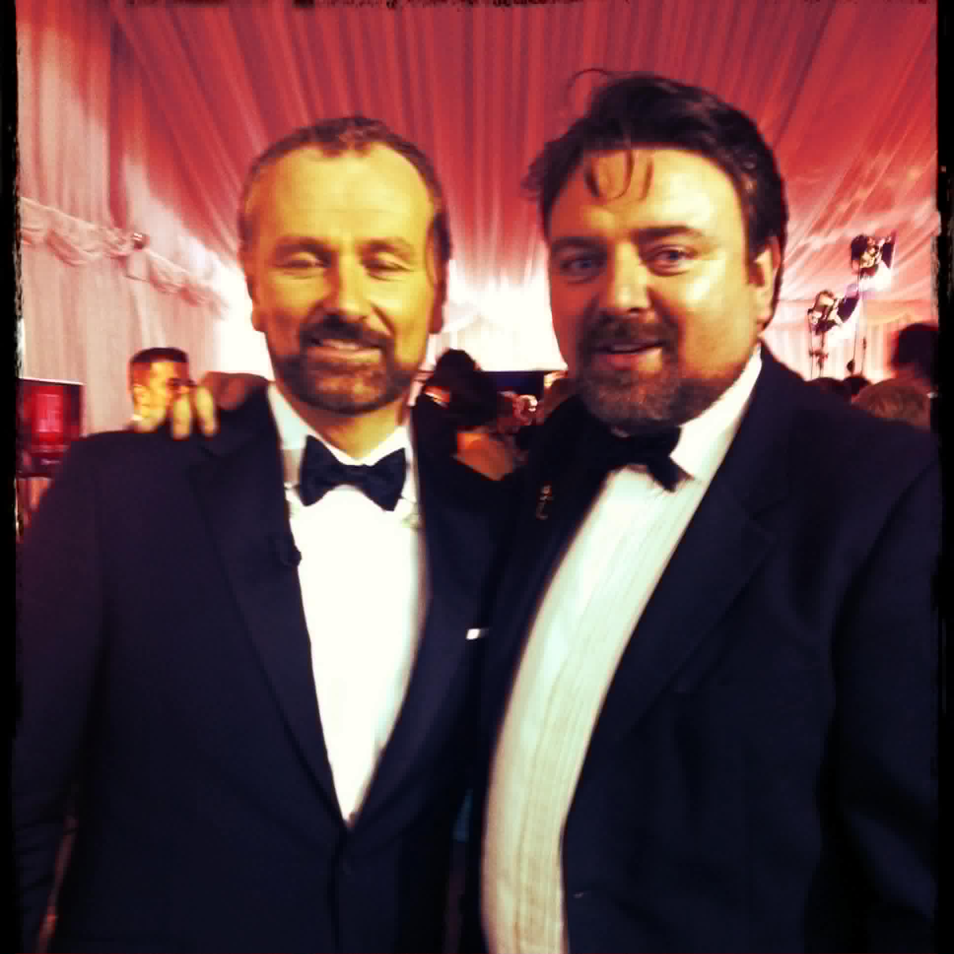Celebrity encounter photograph