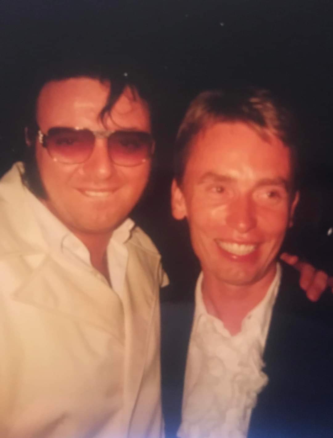 Celebrity encounter photograph