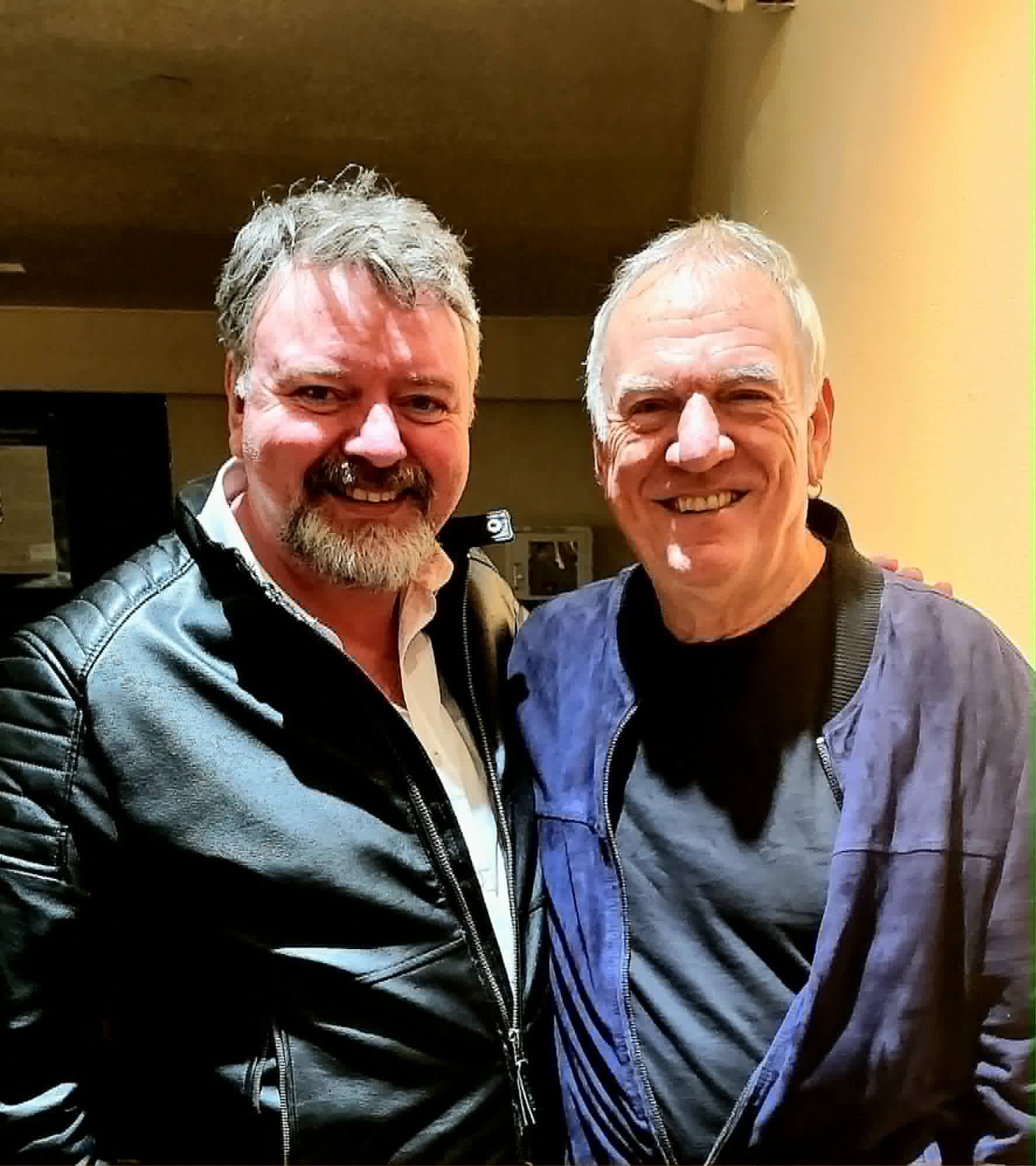 Celebrity encounter photograph