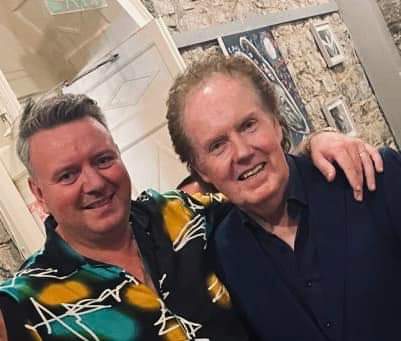 Celebrity encounter photograph