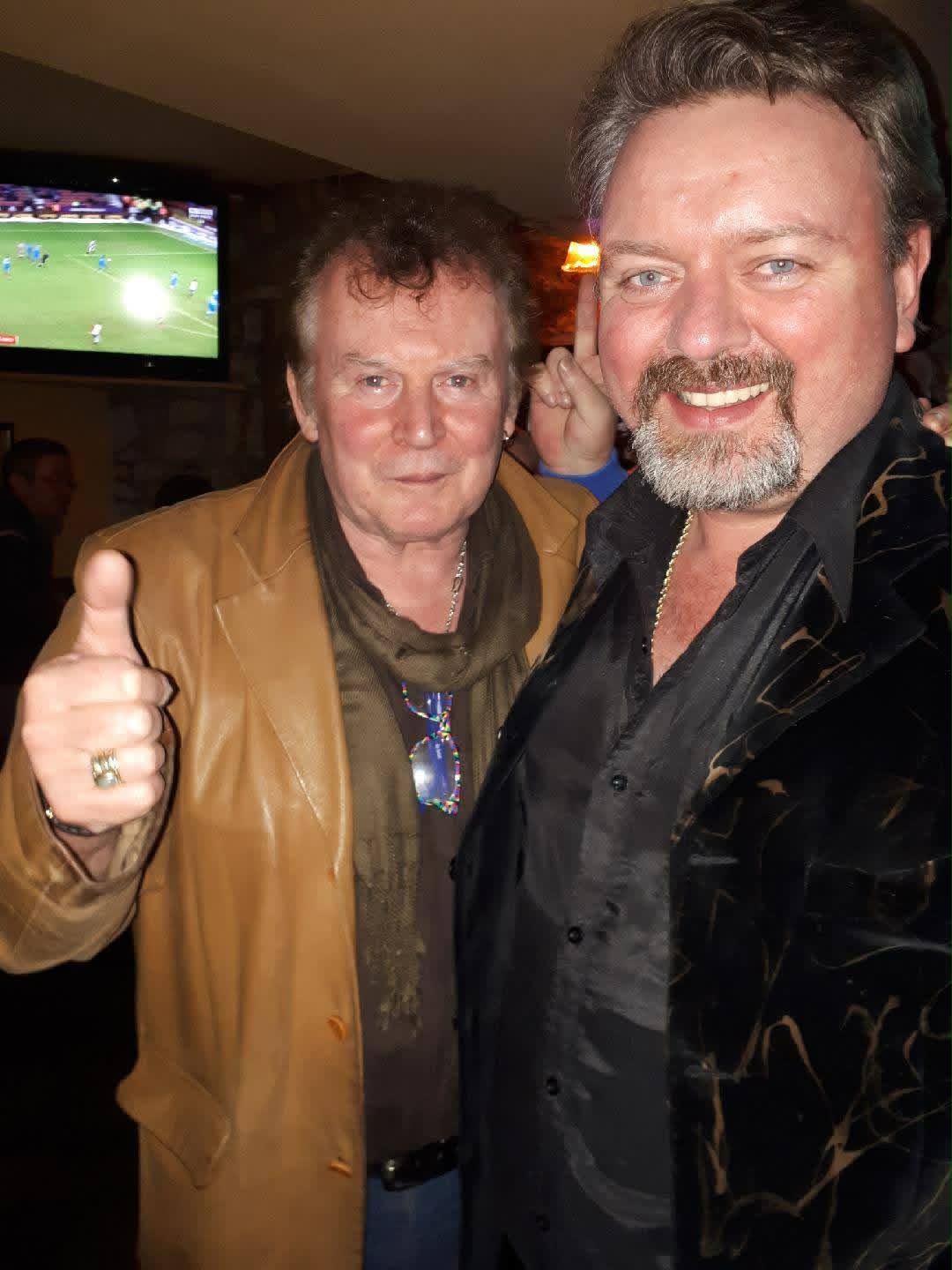 Celebrity encounter photograph
