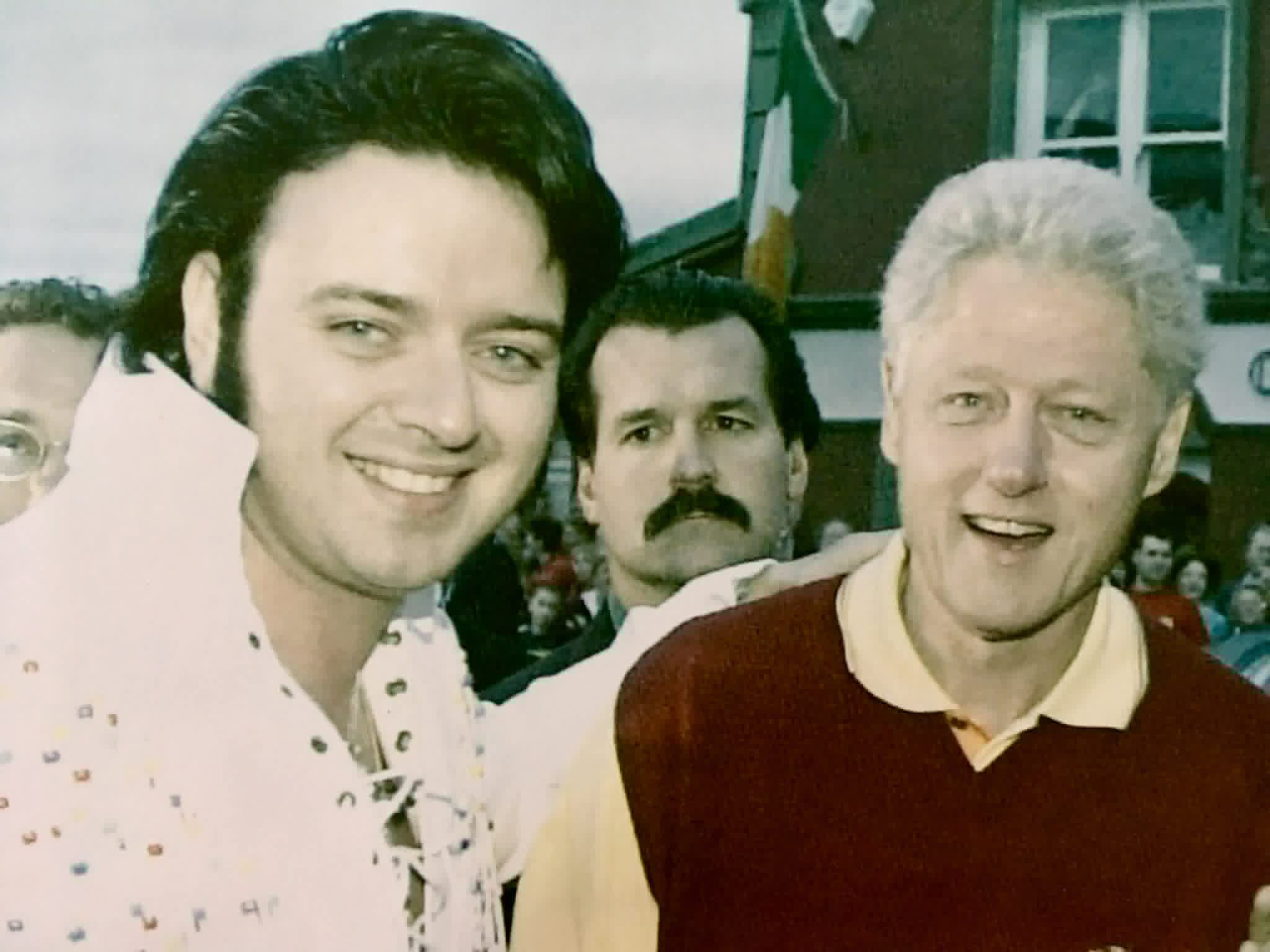 Celebrity encounter photograph