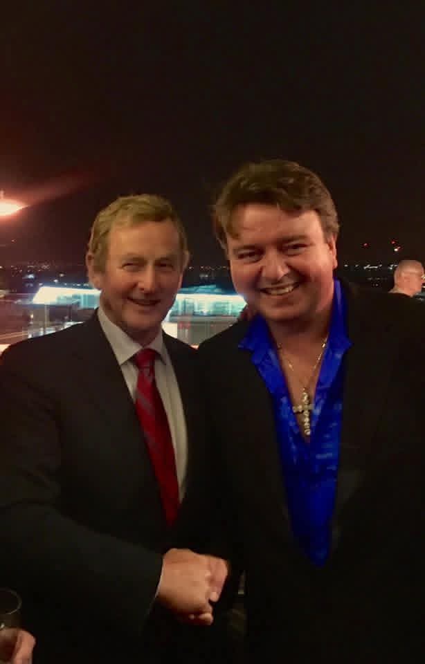 Celebrity encounter photograph