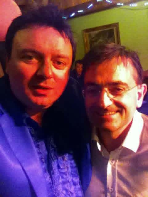Celebrity encounter photograph