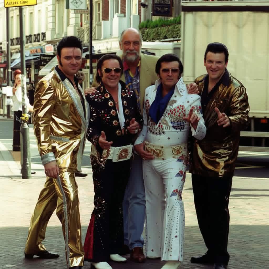 Celebrity encounter photograph