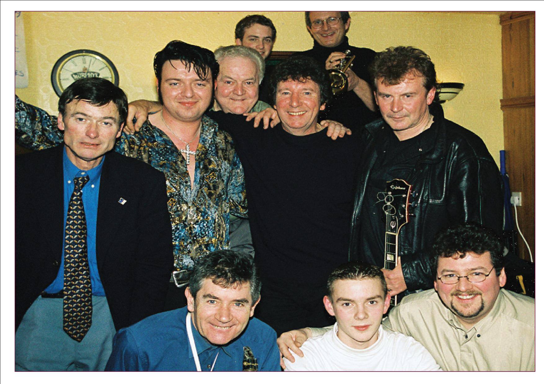 Celebrity encounter photograph
